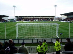 St Mirren Park 31 January 2009